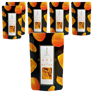 CHA-DING TEA 茶鼎天 天然愛文芒果乾, 100g, 6包