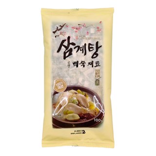 비니플랑센 국산 삼계탕 백숙 수육 만능 육수 재료, 100g, 1개