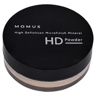MOMUS HD 微晶礦質蜜粉, 7g, 輕盈細緻, 長效控油定妝, 修飾毛孔, 自然膚色, 1個