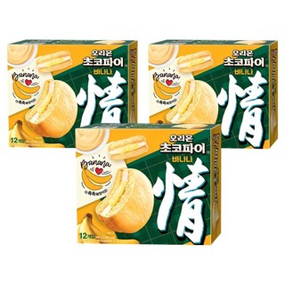 Orion 好麗友 香蕉巧克力派, 444g, 3盒