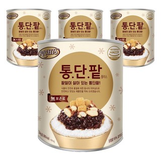 리치스 통단팥 플러스, 3kg, 4개