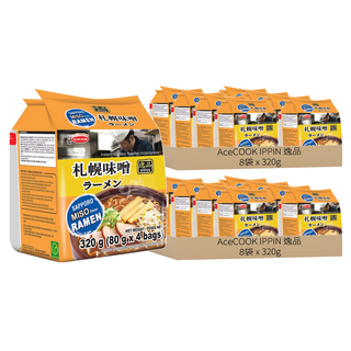 AceCOOK 札幌味噌風味麵 Set 4包入, 64包