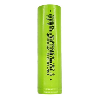 RONEVER 18650鋰電池 2500mAh 18 x 65mm 41g PB002, 1個, 1入