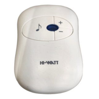 HI-WATT 海威特 閃光1對2插電式無線門鈴 110V 36首音樂, 1個