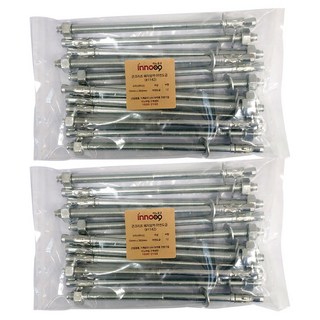 Ino工具混凝土楔形膨脹螺絲 鍍鋅, 2個