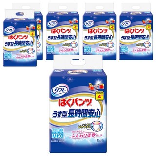 Refre 利護樂 成人紙尿褲 日本原裝進口 吸收力強 清爽不厚重, M, 20片, 6包