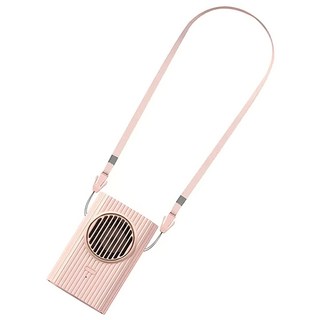 Kinyo 復刻3用輕巧掛脖扇, UF-176, 粉色