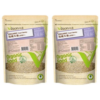 Vilson 米森 100%有機洋薏仁, 2包, 450g