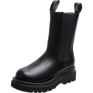 Elsso 基本款厚底高筒馬丁靴