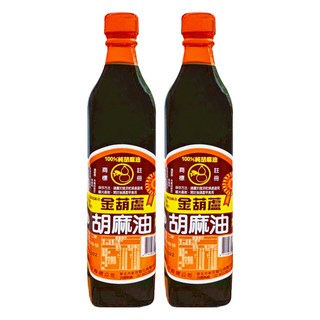 金葫蘆 胡麻油, 500ml, 2瓶