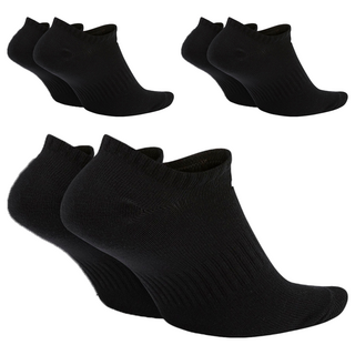 NIKE 耐吉 Everyday Lightweight 腳踝短襪 SX7678, 黑色, 3雙