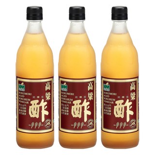 KOKUMORI 穀盛 高梁醋, 600ml, 3瓶