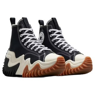 CONVERSE 匡威 男款 RUN STAR MOTION HI 厚底鋸齒經典高筒帆布鞋 171545C