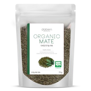 다비앙 유기농 마테차, 75g, 1개입, 1개, 75g