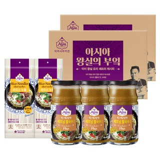 TAsia KITCHEN 越南米線調味醬 350g 3罐+米線 3mm 250g 2包, 2套