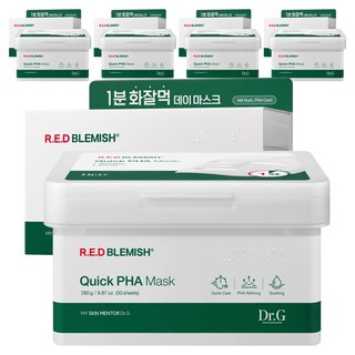 Dr.G Red Blemish 快速淨痘面膜, 5個, 30入