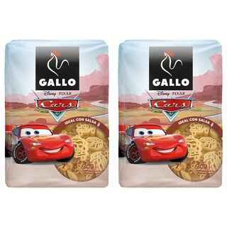 GALLO 公雞牌 汽車總動員造型義大利麵 - 西班牙進口, 300g, 2包