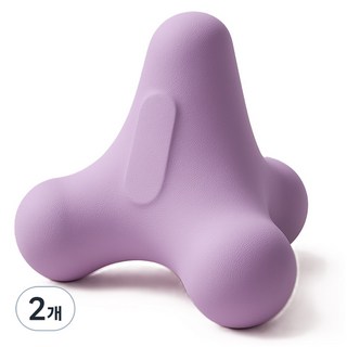 粉彩身體按摩刮痧板, 紫色, 2個