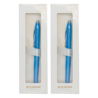 PLATINUM 白金牌 鋼珠筆 - 藍色 WKG-300, 2支