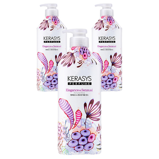 케라시스 퍼퓸 린스 엘레강스 앤 센슈얼향, 3개, 980ml