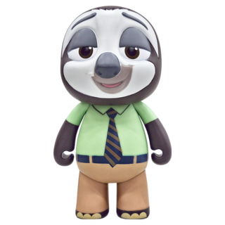 HEROCROSS HOOPY 伴伴系列 動物方城市 樹懶快俠 Flash Slothmore #071, 1個