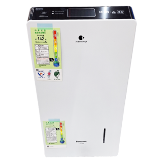 Panasonic 空氣清淨變頻除濕機 18L 白色 20kg 1台, F-YV36MH