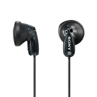 SONY 索尼 盈彩立體聲耳機 MDRE9/B 灰黑色，清晰音質，舒適配戴, 1個