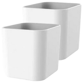 C532 洞洞板置物架 方形收納盒 8 x 7.5 x 8cm 75g 2個, 1組