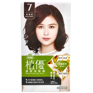 美吾髮植優 護髮染髮霜, 7黑麥棕, 1盒