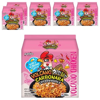 paldo 八道 奶油起司辣雞鐵板炒麵 130g, 24包