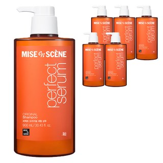 mise en scene 魅尚萱 完美護理精油洗髮精, 900ml, 6瓶