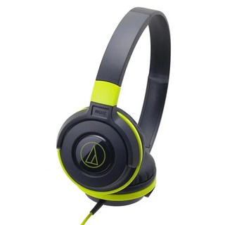 audio-technica 鐵三角 智慧型手機用可折疊頭戴式耳機 原廠保固, ATH-S100IS(BGR), 黑綠色