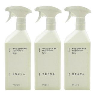 Saengong 生活工作所 噴式除霉劑 蘋果香, 750ml, 3個