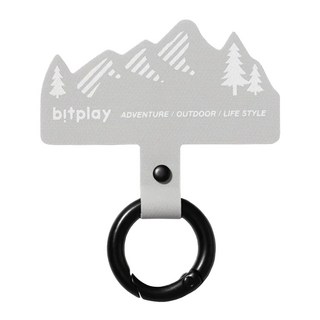 bitplay 掛繩通用墊片 Strap Adapter, 白色探險家, 1個