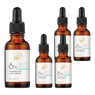 BB AMINO 科研 6%B5 + 積雪草修護精華, 5個, 30ml