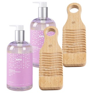 1OF30 Pure EM女性內衣洗衣精 500ml+木質迷你洗衣板, 2組