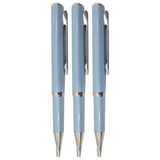 PLATINUM 白金牌 原子筆 BDB-350, 淺藍色, 3支