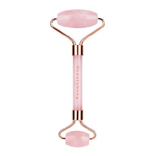 BEAUTYOUNG 妝漾 天然粉晶玉石按摩滾輪, A336, 1個