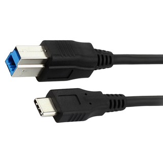 atake Type C對USB3.0 B-Type印表機線, 1m, 1條