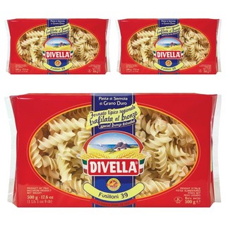 DIVELLA 德威樂 螺旋麵, 500g, 3個