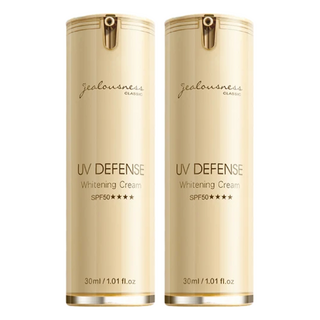 Jealousness 婕洛妮絲 UV防曬素顏霜 SPF50 隔離 提亮膚色, 30ml, 2瓶
