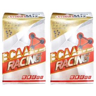 aminoMax 邁克仕 BCAA+RACING 競賽級配方 胺基酸膠囊, 20顆, 850mg, 2盒