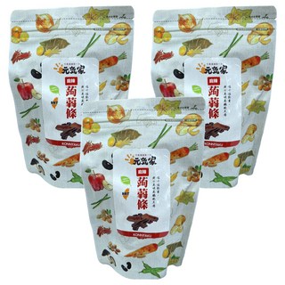 元氣家 高纖麻辣蒟蒻條 低卡低熱量 高飽足 Ｑ彈耐嚼止飢, 200g, 3包