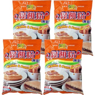 金錢豹鬆餅粉 無鋁 Waffle & Pancake Mix, 500g, 4包