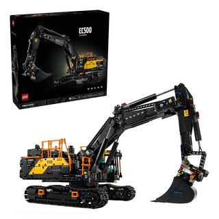 LEGO 42215 動力科技 Volvo EC500 Hybrid 挖掘機 Volvo EC500 Hybrid Excavator, 黑色, 1套