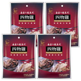飛馬 私房小膳 四物雞 精選養生藥膳, 46g, 4包