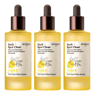 SKINFOOD 柚子維他命C煥膚精華液 Dark Spot Clear, 50ml, 3瓶