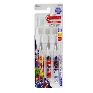 Skater 兒童牙刷組 3~5歲, 復仇者聯盟, 3支, 1組