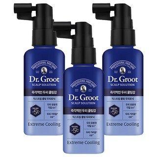 Dr.Groot 健髮專家 勁涼頭皮養護精華 80ml 韓國原裝進口, 3瓶