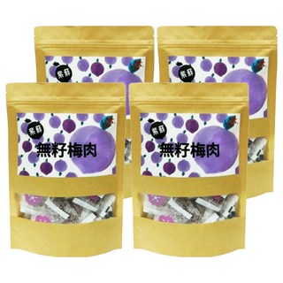 同正 紫蘇無籽梅肉 150g, 4袋